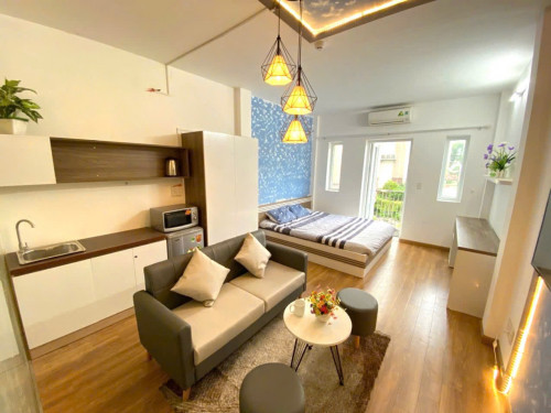 Cho thuê căn hộ Q3, đường Trương Định, gần Công Viên Tao Đàn, Dinh Độc Lập, Hồ Con Rùa