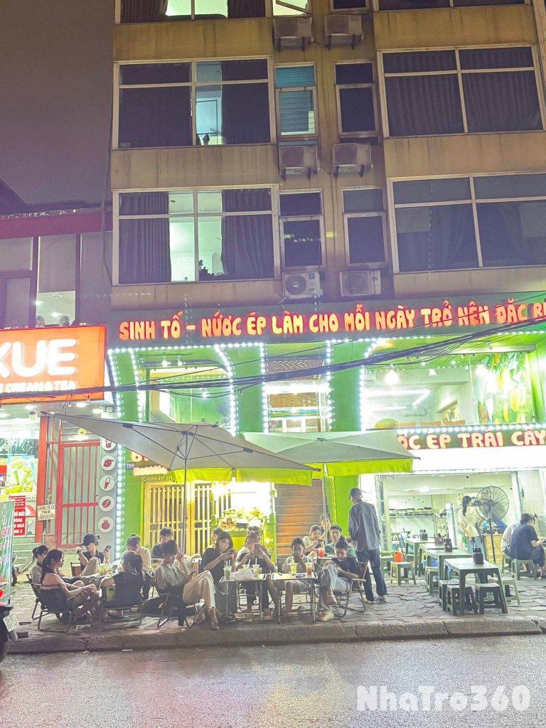 CHÍNH CHỦ SANG NHƯỢNG QUÁN SINH TỐ - NƯỚC ÉP - DETOX HEALTHY