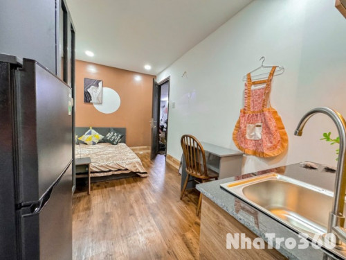 Căn hộ studio full nội thất mới 100% giáp quận 10