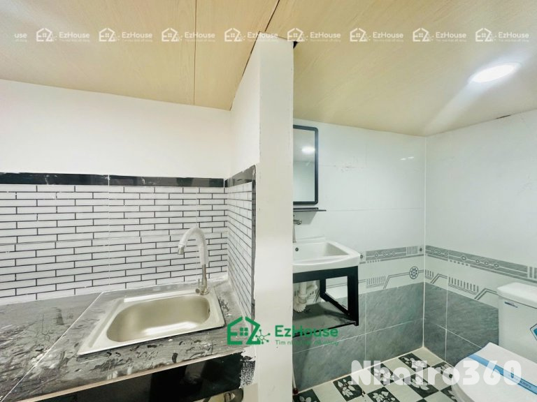 Trọ gác cao mới xây_thang máy_cửa vân ở CV Phú Lam