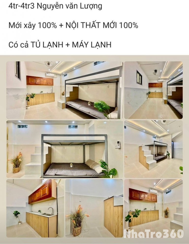 Các căn hộ đầy đủ nội thất tiện nghi