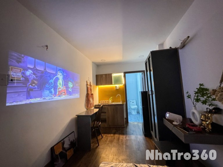 Căn hộ studio full nội thất mới 100% giáp quận 10