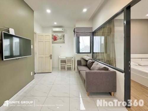 Căn hộ 1 phòng ngủ cửa sổ trời gần Etown Tân Bình