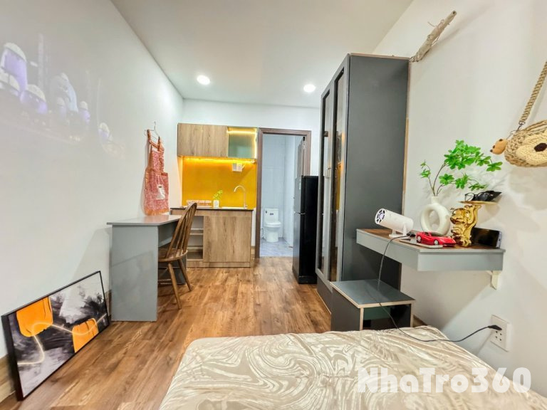 Căn hộ studio full nội thất mới 100% giáp quận 10
