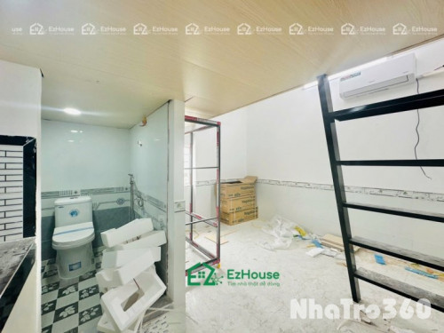 Trọ gác cao mới xây_thang máy_cửa vân ở CV Phú Lam