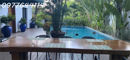 Cho thuê Biệt Thự Đảo Xanh Hòa Cường Bắc, Hải Châu, có hồ bơi đầy đủ nội thất