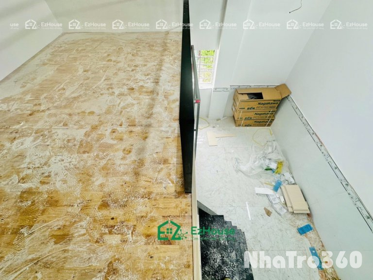 Trọ gác cao mới xây_thang máy_cửa vân ở CV Phú Lam