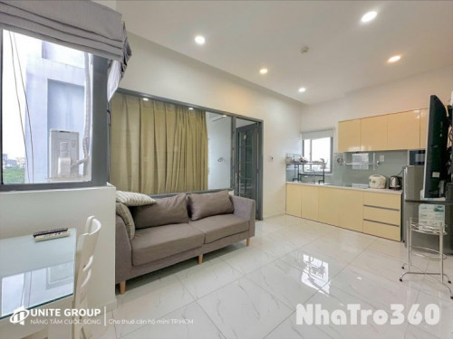 Căn hộ 1 phòng ngủ cửa sổ trời gần Etown Tân Bình