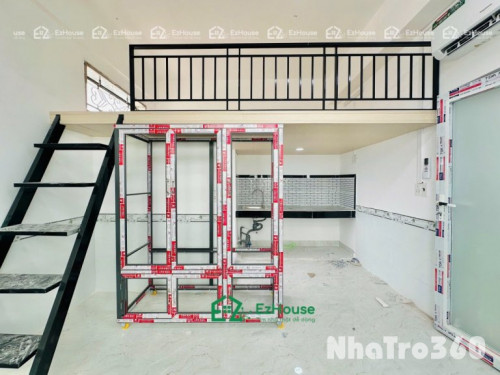 Cửa sổ lớn, có gác, mới 100%, rộng thoáng
