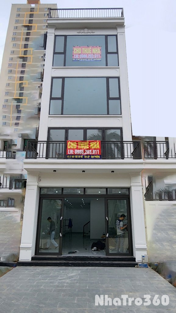 CHO THUÊ NHÀ MẶT PHỐ SHOPHOUSE 80M2, 4.5TẦNG, 6PN TRỤC CHÍNH KĐT TÂN TÂY ĐÔ, ĐAN PHƯỢNG
