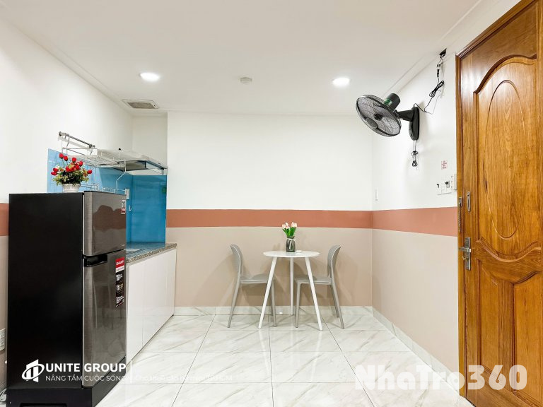 CĂN HỘ CHO THUÊ STUDIO TÁCH BẾP VỪA HOÀN THÀNH TẠI Q10 GẦN CÔNG TRƯỜNG DÂN CHỦ