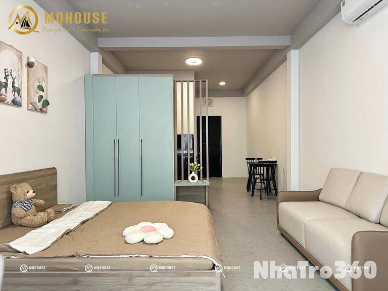 Cho thuê căn hộ 40m2 có BC gần CV Lê Thị Riêng