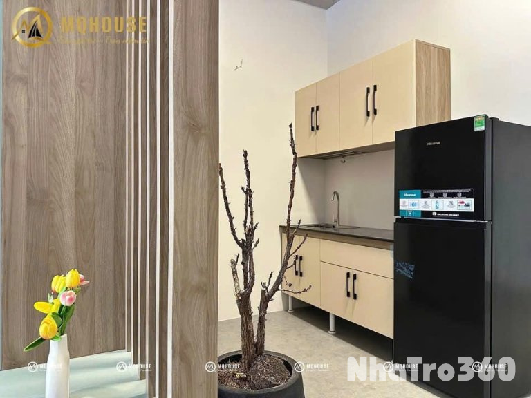 Cho thuê căn hộ 40m2 có BC gần CV Lê Thị Riêng