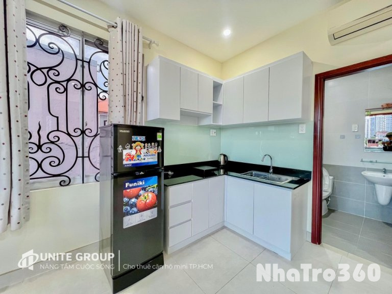 1PN BAN CÔNG, MÁY GIẶT RIÊNG, FULL NT QUẬN 1