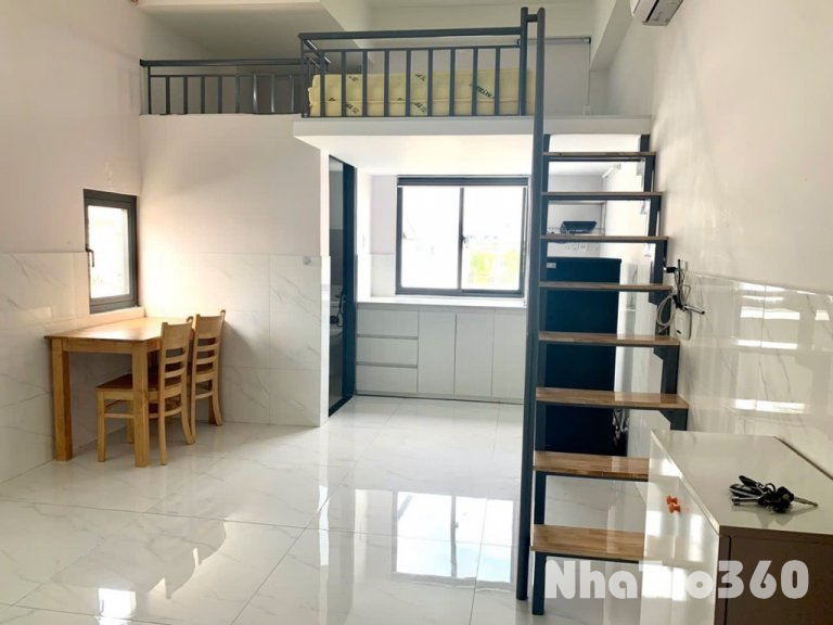 DUPLEX GÁC CAO 1M8 FULL NT NGAY ETOWN CỘNG HOÀ