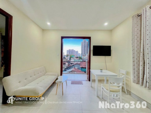 1PN BAN CÔNG, MÁY GIẶT RIÊNG, FULL NT QUẬN 1