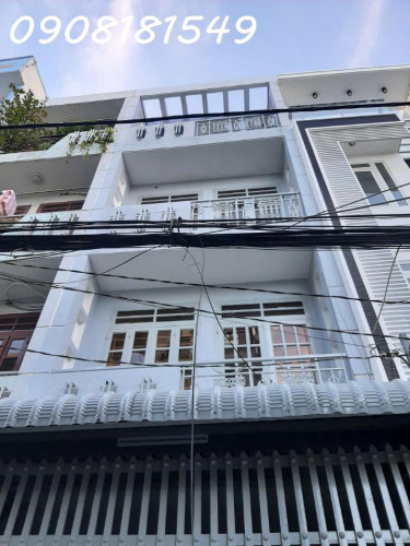 Chính chủ cho thuê nhà nguyên căn 4x15, 1 trệt- 3 lầu, Huỳnh Văn Nghệ - P. 12- Quận Gò Vấp