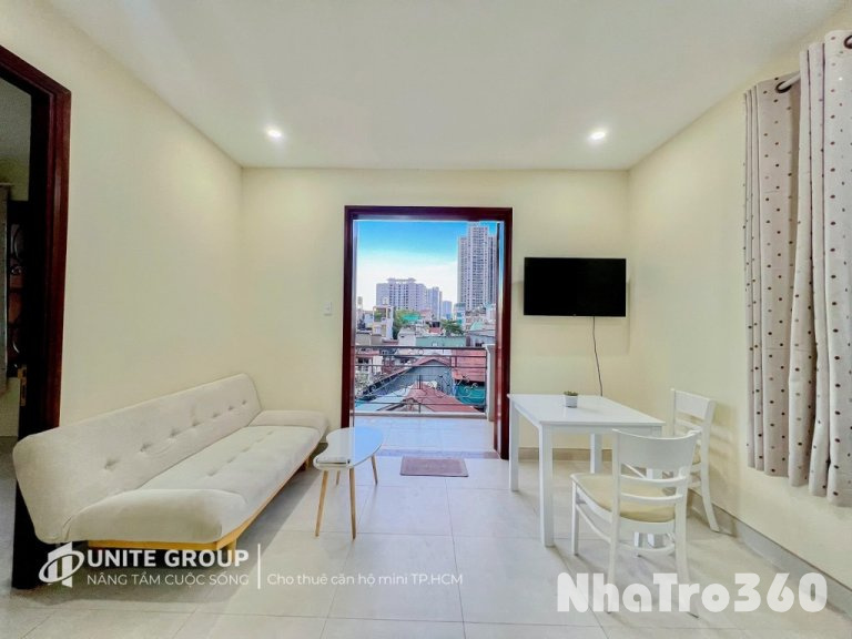 1PN BAN CÔNG, MÁY GIẶT RIÊNG, FULL NT QUẬN 1