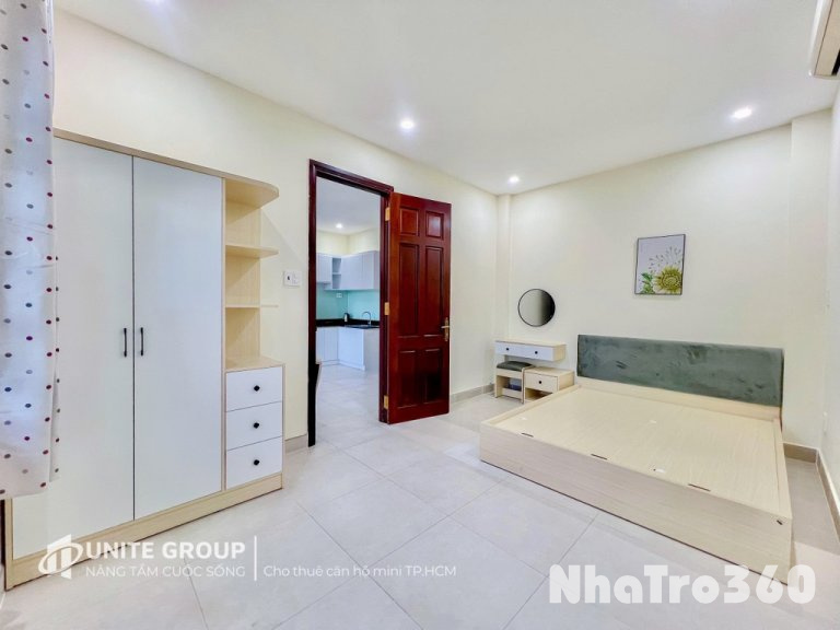 1PN BAN CÔNG, MÁY GIẶT RIÊNG, FULL NT QUẬN 1