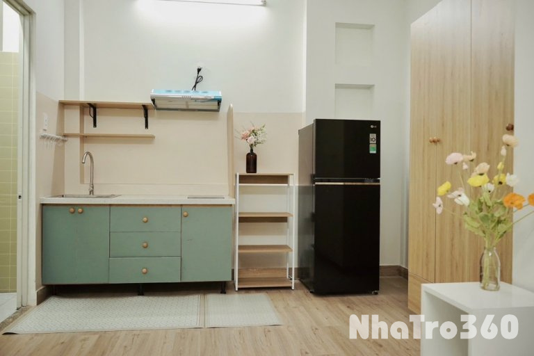 Căn hộ studio full nội thất cửa sổ Etown Tân Bình