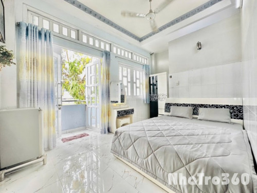 Trọ Rẻ có ban công đầy đủ nội thất bàu cát tân bìn