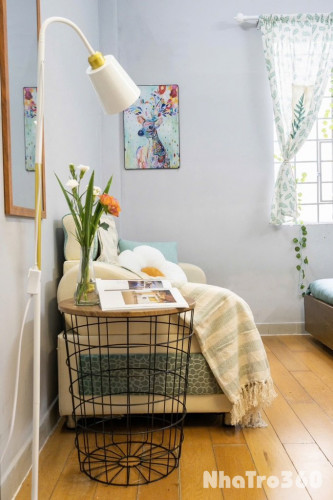 Căn hộ decor đẹp trung tâm quận 1, cửa sổ lớn