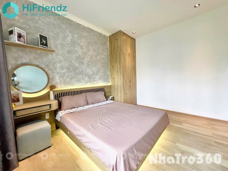 Full nội thất, cửa sổ, ban công, studio, giá rê