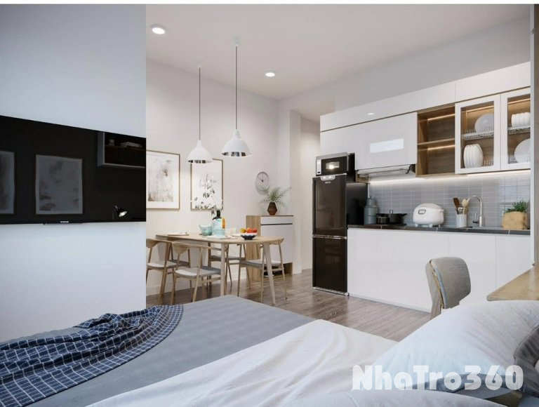 Căn hộ Quận 4, ban công lớn gần cầu Calmette Q1