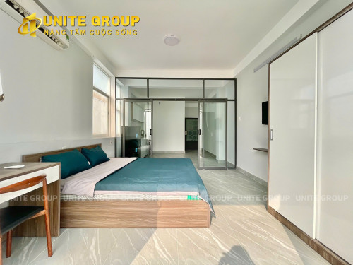 CĂN HỘ BAN CÔNG TÁCH BẾP FULL NỘI THẤT QUẬN 1 GẦN CẦU CALMETTE