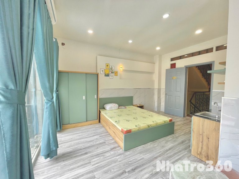 Căn Studio Đầy Đủ Tiện Nghi, Mới Xây Sạch Đẹp