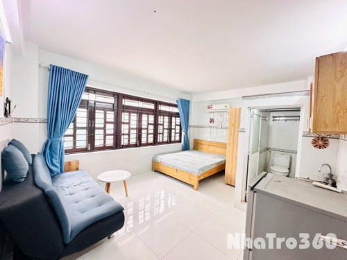Studio 35m2 full nội thất có cửa sổ lớn