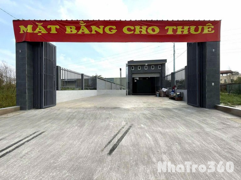 CHO THUÊ MẶT BẰNG KD/KHO 400M2 ( 1 TRỆT 1 LỬNG) GIÁ TỐT MẶT TIỀN TỈNH LỘ 15, CỦ CHI