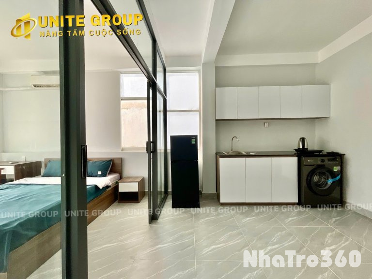 CĂN HỘ BAN CÔNG TÁCH BẾP FULL NỘI THẤT QUẬN 1 GẦN CẦU CALMETTE