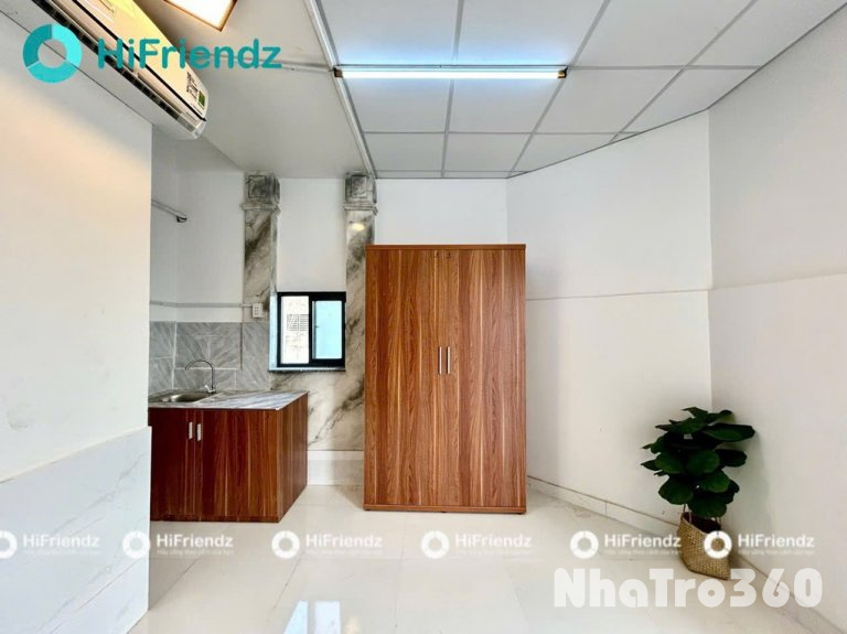 Full nội thất, rộng thoáng, phòng giá 3tr3