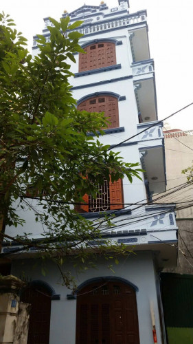Cho thuê nhà nguyên căn ngõ 362 Giải Phóng 5 tầng x 42m2, 6PN, làm VP, KD online ở gđ.