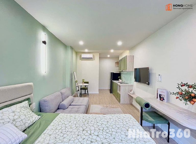 Căn Hộ Studio Cửa Sổ Full Nội Thất Tại Quận 1