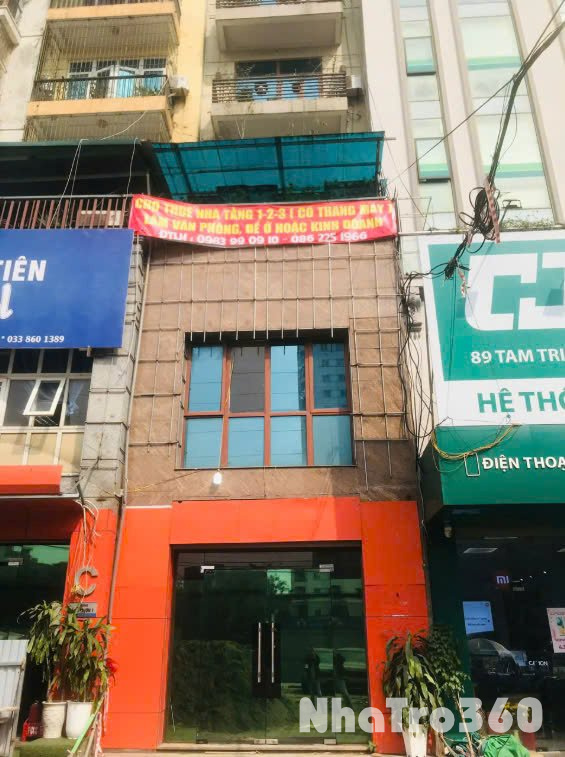 **CHÍNH CHỦ CHO THUÊ NHÀ LÀM VĂN PHÒNG CTY, CỬA HÀNG,... LĨNH VỰC KINH DOANH TẠI 89D ĐƯỜNG TAM TRINH - HOÀNG MAI - HÀ NỘI