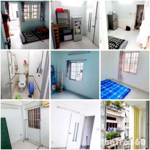 Cho Thuê Phòg Q3.cửa sổ bancông.nội thất.2tr6 3tr3