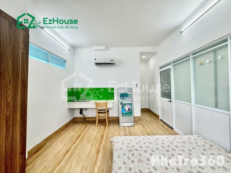 Phòng full nội thất, cửa sổ trời, mới, tự do