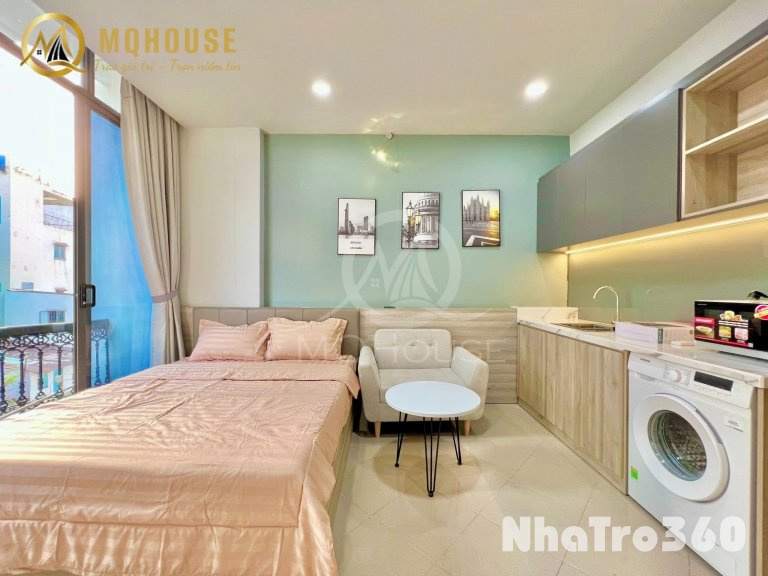 Cho thuê căn hộ Q1, máy giặt riêng || đường Đề Thám || gần cầu Ông Lãnh, Công viên 23 Tháng 9, chợ Bến Thành