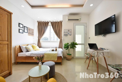 Cho thuê căn hộ DV Q1 Full NT ngay Trung Tâm