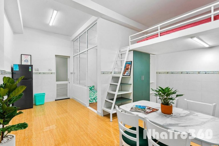 CHO THUÊ CĂN HỘ DỊCH VỤ 2PN - 2WC- 50M2 - PHAN VĂN HÂN P17