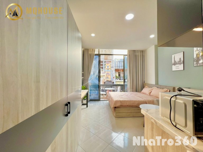 Cho thuê căn hộ Q1, máy giặt riêng || đường Đề Thám || gần cầu Ông Lãnh, Công viên 23 Tháng 9, chợ Bến Thành