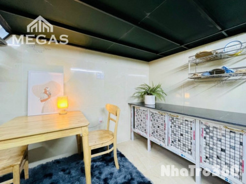 Có gác, Full nội thất, phòng thoáng mát, 3tr3