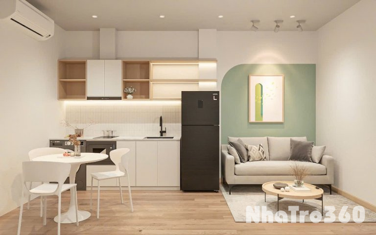 Căn Hộ 1 Phòng Ngủ Ban Công Full Nội Thất Tại Q1