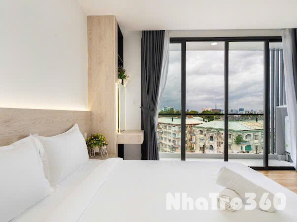 CĂN HỘ STUDIO BAN CÔNG VIEW THÀNH PHỐ SIÊU XỊN TẠI Q10