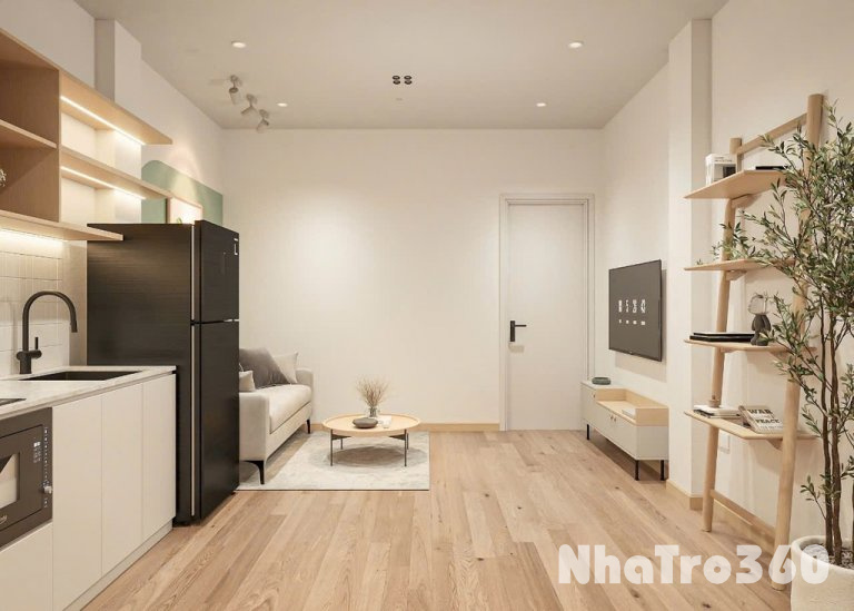 Căn Hộ 1 Phòng Ngủ Ban Công Full Nội Thất Tại Q1