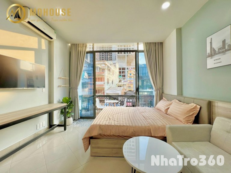 Cho thuê căn hộ Q1, máy giặt riêng || đường Đề Thám || gần cầu Ông Lãnh, Công viên 23 Tháng 9, chợ Bến Thành