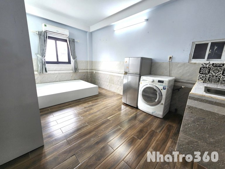 Cho thuê căn hộ Studio Cửa sổ, Máy giặt riêng Q8 gần Parc Mall, công viên Tạ Quang Bửu