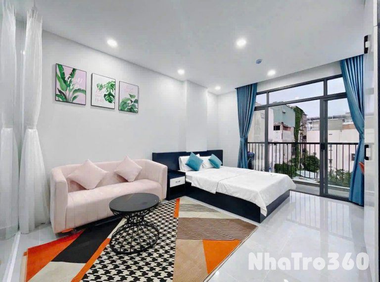 CĂN HỘ 1PN – BAN CÔNG RỘNG – MÁY GIẶT RIÊNG – KHÔNG CHUNG CHỦ